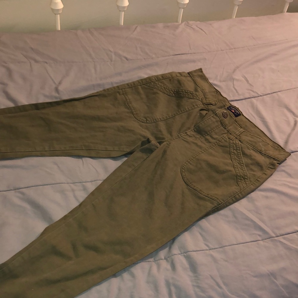 U.S POLP ASSN. army green pants